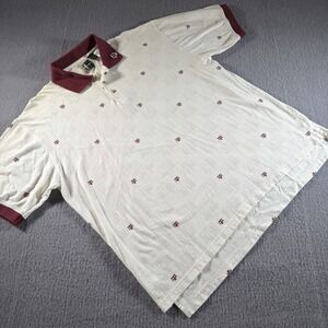 Texas A&M Aggies Mens 2XL Short Sleeve Polo Golf Authentic Vtg